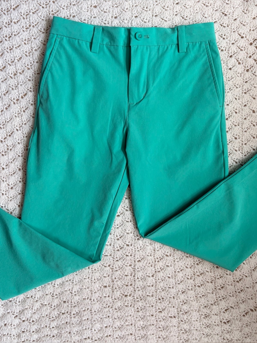 Vineyard Vines Performance Breaker Pants- Boys 6 Aquinnah Aqua
